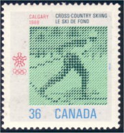 Canada Ski Calgary 88 MNH ** Neuf SC (C11-52a) - Neufs