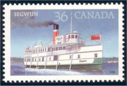 Canada Bateau Segwun 1887 Ship MNH ** Neuf SC (C11-39c) - Otros & Sin Clasificación