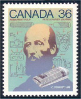 Canada Fenerty Newsprint Journal MNH ** Neuf SC (C11-36b) - Arbres