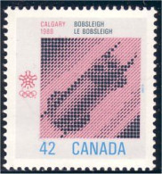 Canada Bobsleigh Calgary 88 MNH ** Neuf SC (C11-31b) - Invierno