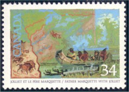 Canada Marquette Jolliet Explorer MNH ** Neuf SC (C11-28c) - American Indians