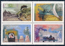 Canada Explorateurs Explorers MNH ** Neuf SC (C11-07ad) - Schiffe