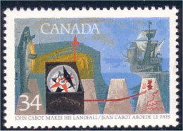 Canada John Cabot Explorer MNH ** Neuf SC (C11-06b) - Schiffe