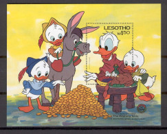 Disney Lesotho 1985 The Wishing Table MS MNH - Disney