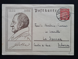 Deutsches Reich 1932, Postkarte P214 DETMOLD - Cartes Postales
