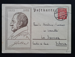 Deutsches Reich 1932, Postkarte P214 DETMOLD - Cartoline