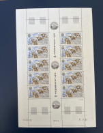 TAAF - PLANCHE - 12,2 FACIALE - DE 10 TIMBRES NEUFS ETAT LUXE PA 71 Avec Coin Daté - Otros & Sin Clasificación