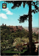Postal Granada. Vista Parcial De La Alhambra No. 30 - Altri & Non Classificati