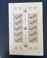 TAAF - PLANCHE - 12,2 FACIALE - DE 10 TIMBRES NEUFS ETAT LUXE PA 71 Avec Coin Daté - Airmail