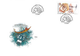 FDC 1261 Czech Republic E. Petiska 2024 - Mythology