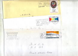 Lettre Flamme Nancy Congres Retraite Militaire  Curiosite Date - Mechanical Postmarks (Advertisement)