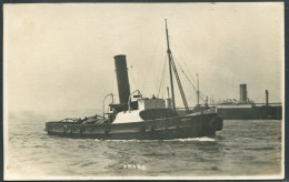 Johnston Line - Tugboat "AMORE" - Before 1929 - See 2 Scans - Remolcadores
