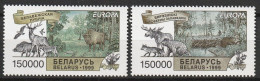 Wit Rusland 1999, Postfris MNH, Europe: Nature And National Parks. - Wit-Rusland