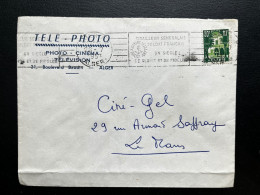 SP ALGERIE / ENVELOPPE  ALGER RP / 1959 / POUR LE MANS / TELE PHOTO - Cartas & Documentos