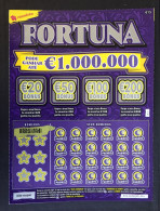 103, Lottery Tickets, Portugal, « Raspadinha », « Instant Lottery », « FORTUNA », Nº 574 - Billetes De Lotería