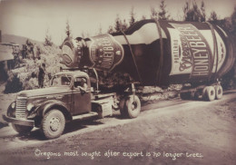 Carte Postale - Portland Honey Beer (Oregon) (camion Transportant Une Bouteille De  Bière) - Advertising