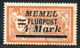 REF 090 > MEMEL < Yv PA N° 26 Ø < Oblitéré Dos Visible - Used Ø Air Mail - Gebruikt