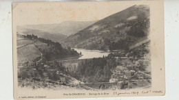 Pres De Saint-Chamond42  Carte Non Circulée  Le Grand Hotel -Le Barrage De La Rive - Mont Pilat