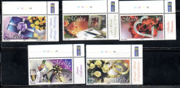 MALTA 2000 GREETINGS COMPLETE SET SERIE COMPLETA MNH - Malte