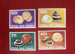 PAPOUASIE NOUVELLE GUINEE ZELAND* 91 4v Neuf MNH ** Mi 631 / 635 Conchas Shells Muscheln Conchoglie PAPUA NEW GUINEA - Coneshells