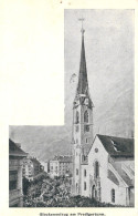 ARCHITECTURE, CHURCH, SWITZERLAND, POSTCARD - Other & Unclassified