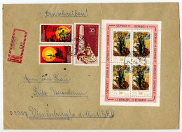 Germany East 1978 Registered Cover; Niesky To Vienenburg; Stamps - SOZPHILEX 77, Russian Revolution & Soviet Memorial - Briefe U. Dokumente