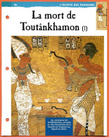 LA MORT DE TOUTANKHAMON 1 Histoire Fiche Dépliante Egypte Des Pharaons - Histoire