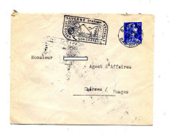 Lettre Flamme Saverne Rose Chateau - Mechanical Postmarks (Advertisement)