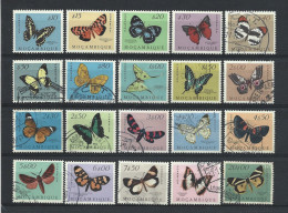 Mozambique 1953 Butterflies Y.T. 419/438  (0) - Mozambico