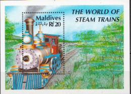 Maldives MNH SS - Treni