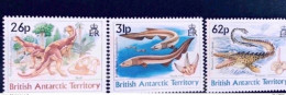 BRITISH ANTARCTIC TERRITORY 1991 GB 3 V Neuf ** MNH YT 193 A 195  Prehistoric Animals Dinosaurios Prähistorischen Tieren - Prehistorics