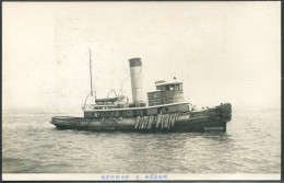 Boat - Tug  "George A. Keogh" - See 2 Scans - Rimorchiatori