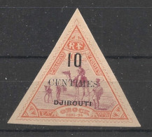 COTE DES SOMALIS - 1902 - N°YT. 33 - 10c Sur 10f Orange - Neuf Luxe ** / MNH / Postfrisch - Nuovi