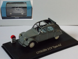 Atlas Editions Citroen 2CV Type AZ  Echelle 1/43 En Boite Vitrine Et Surboite Carton - Sonstige & Ohne Zuordnung