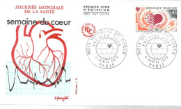 FRANCE 1972 - YT 1711 - Mois Mondial Du Coeur - 08.04.1972 - 1970-1979