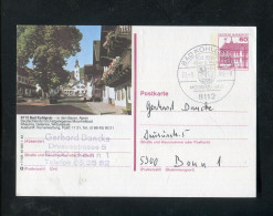 "BUNDESREPUBLIK DEUTSCHLAND" 1984, Bildpostkarte Mit Bildgleichem Stempel Ex "BAD KOHLGRUB" (B1149) - Postales Ilustrados - Usados