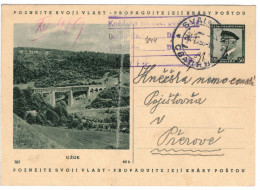 Illustrated Postal Card Užok - PC SVALAVA  - CDV69 305  - Rare - Postales