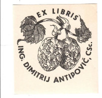 Ex Libris.70mmx75mm. - Ex-Libris