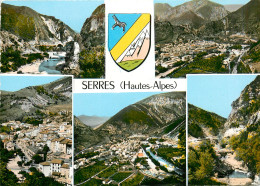 05* SERRES  Multivues  (CPM 10,5x15cm)           RL16,0188 - Serre Chevalier