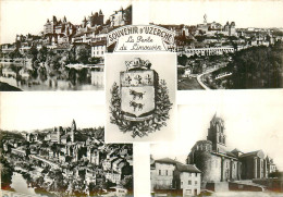 19* UZERCHE  Souvenir – Multivues (CPSM 10,5x15cm)   RL16,0993 - Uzerche