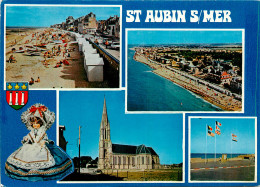 14* ST AUBIN S/MER  Multivues    (CPM 10,5x15cm)  RL16,0805 - Saint Aubin