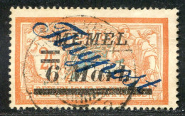 REF 090 > MEMEL < Yv PA N° 18 Ø < Oblitéré Dos Visible - Used Ø Air Mail - Used Stamps