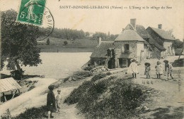 58* ST HONORE LES BAINS  Etang Et Village De  Seu         RL42,0242 - Saint-Honoré-les-Bains