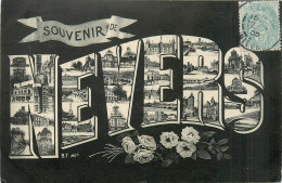 58* NEVERS  « souvenir »  Multi Vues          RL42,0232 - Nevers