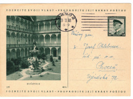 Illustrated Postal Card Bučovice - PC Brno - CDV69 125 - Cartoline Postali