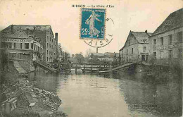 02 - Hirson - La Chute D'eau - Animée - Oblitération Ronde De 1920 - CPA - Voir Scans Recto-Verso - Hirson