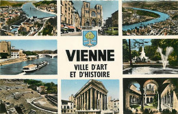 38 - Vienne Sur Le Rhone - Multivues - Blasons - Carte Neuve - CPM - Voir Scans Recto-Verso - Vienne