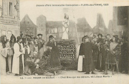 61* FLERS 1920 – Jeanne D Arc – Le Bucher -rouen          RL42,0594 - Flers