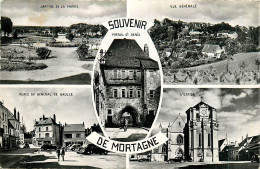 61* MORTAGNE   « souvenir »  Multi Vues  CPSM(9x14cm)           RL42,0572 - Mortagne Au Perche