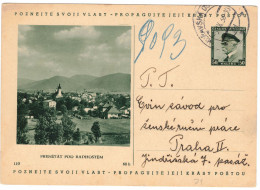 Illustrated Postal Card Frenštát Pod Radhoštem - PC Moravska Ostrava - CDV69 110 - Postales